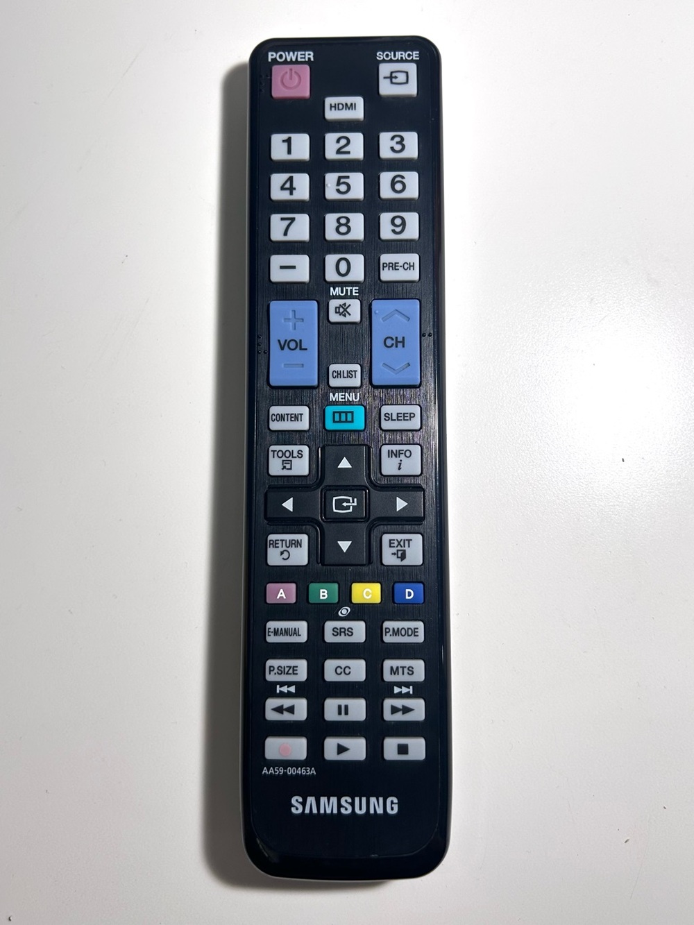 Genuine OEM Samsung TV Remote Control AA59-00463A Original IR Tested Verified